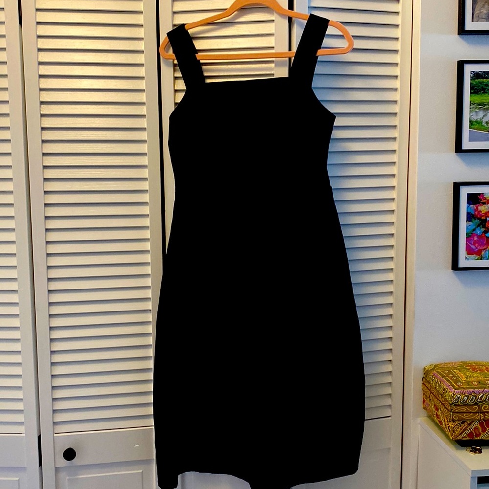 COS black dress 10